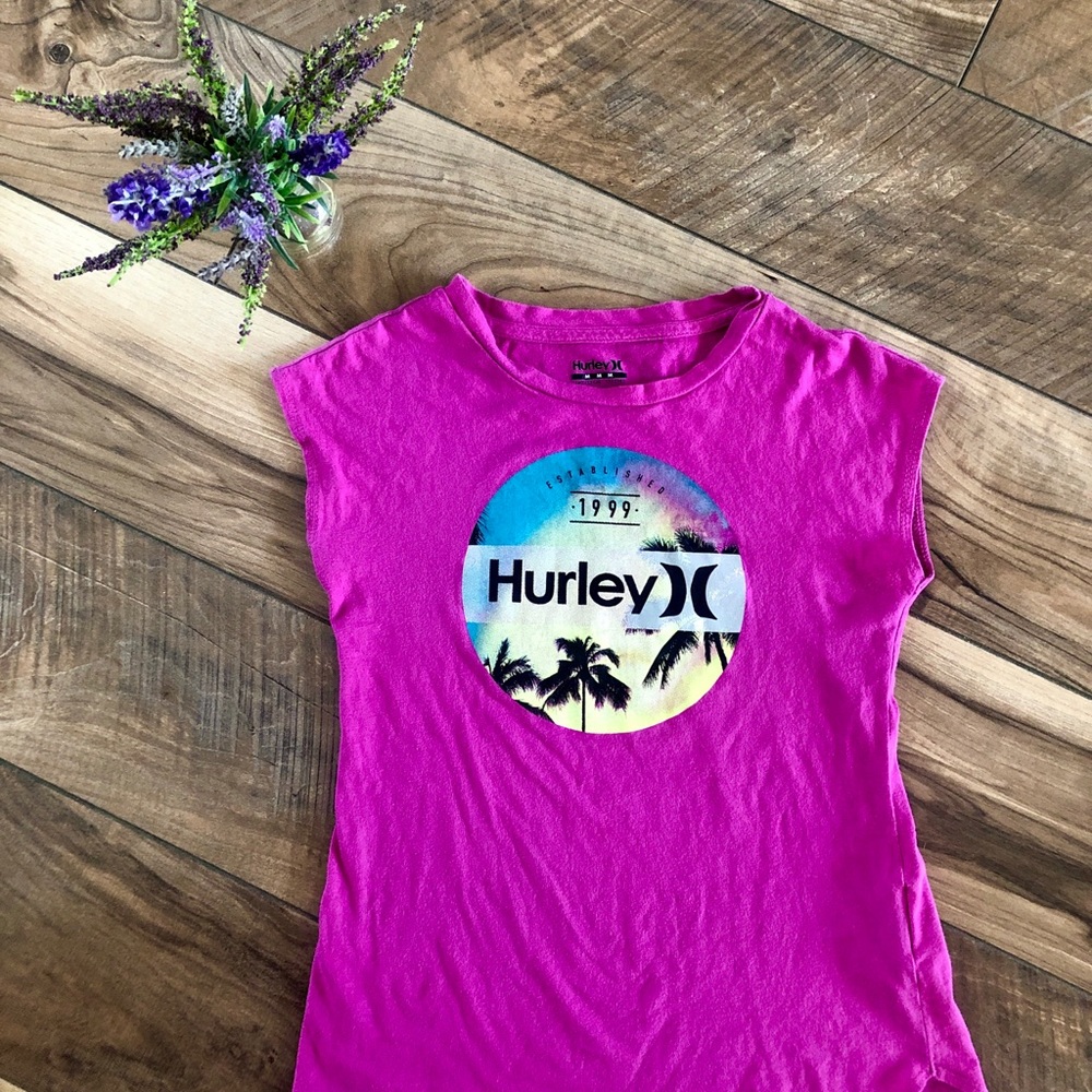 💕NWOT Hurley girls shirt beach surfer